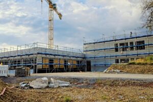 Baustelle Grundschule am Kreuz