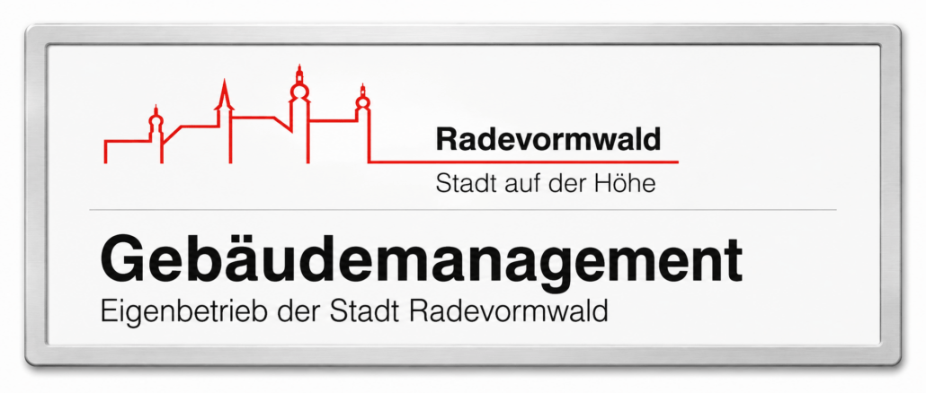 Türschild Gebäudemanagement